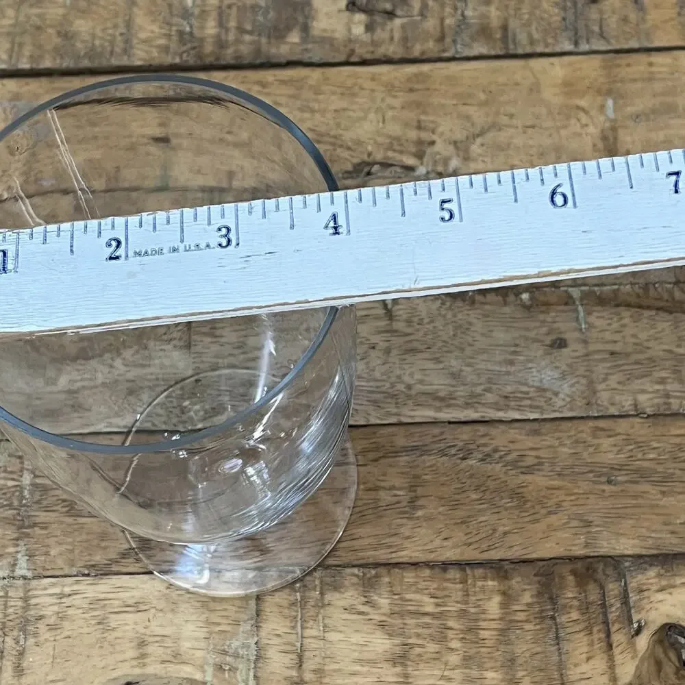 Clear Glass Apothecary Jar 9